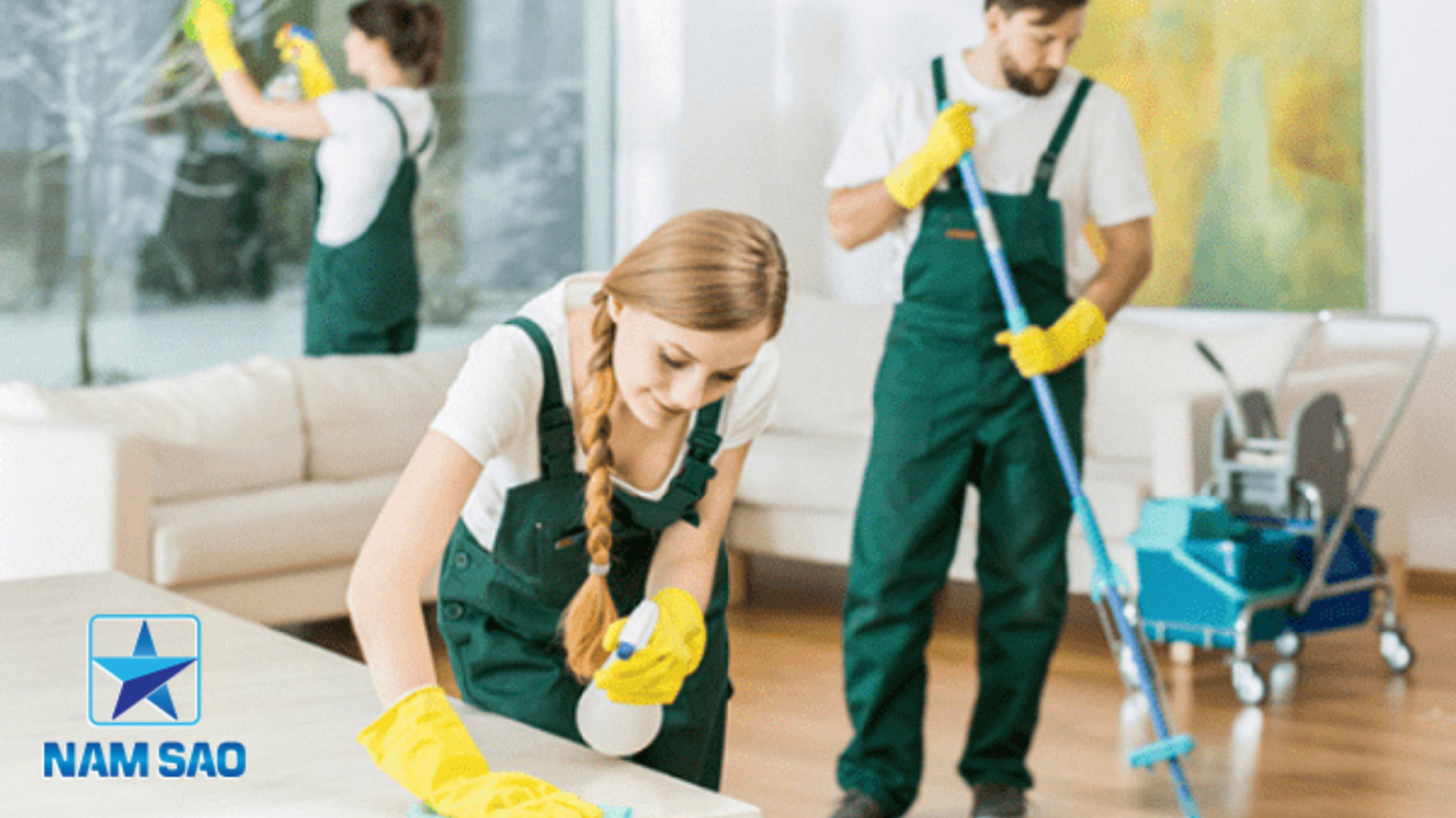 Dịch vụ vệ sinh nhà cửa chuyên nghiệp giải pháp làm sạch tối ưu từ Năm Sao