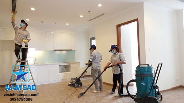 Phương pháp vệ sinh nhà ở sau xây dựng an toàn