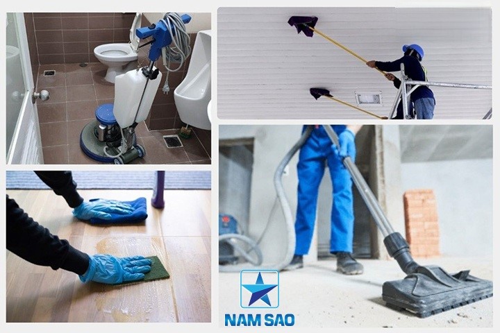 Quy trình vệ sinh nhà sau xây dựng đảm bảo sạch 100% bụi bẩn