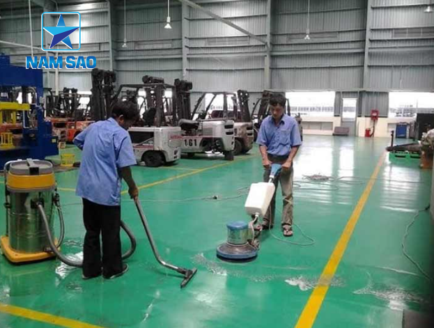 Dịch Vụ Đánh Bóng Sàn Chuyên Nghiệp Tại Công Ty Vệ Sinh Năm Sao