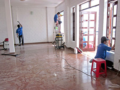 Vệ sinh sau xây dựng quy trình và cách thức thực hiện công việc một cách khoa học và nhanh chóng nhất